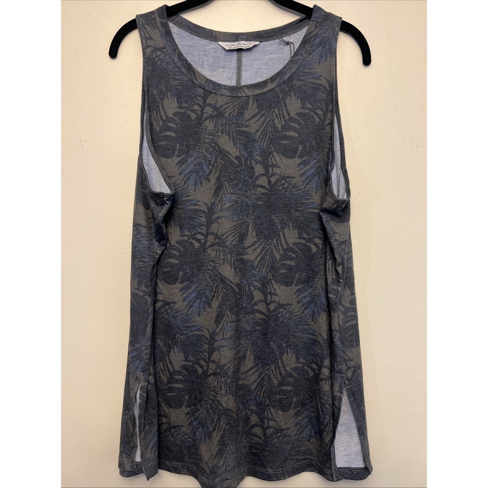 Alpine design woman's tank top, XXL, Green Leaf NWT UPF 40